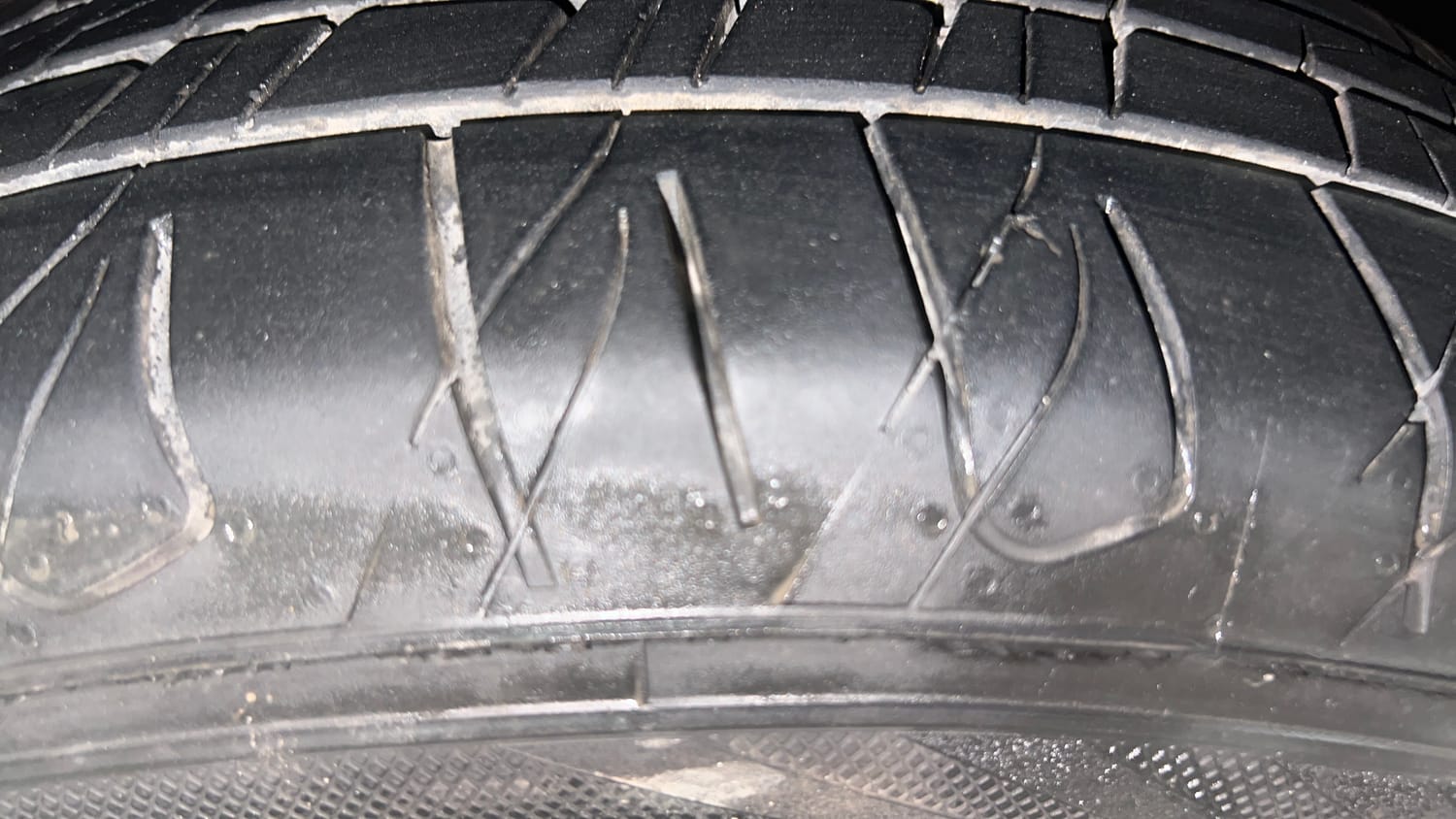 Used 2017 Honda WR-V VX MT Diesel Diesel Manual tyres LEFT FRONT TYRE TREAD VIEW
