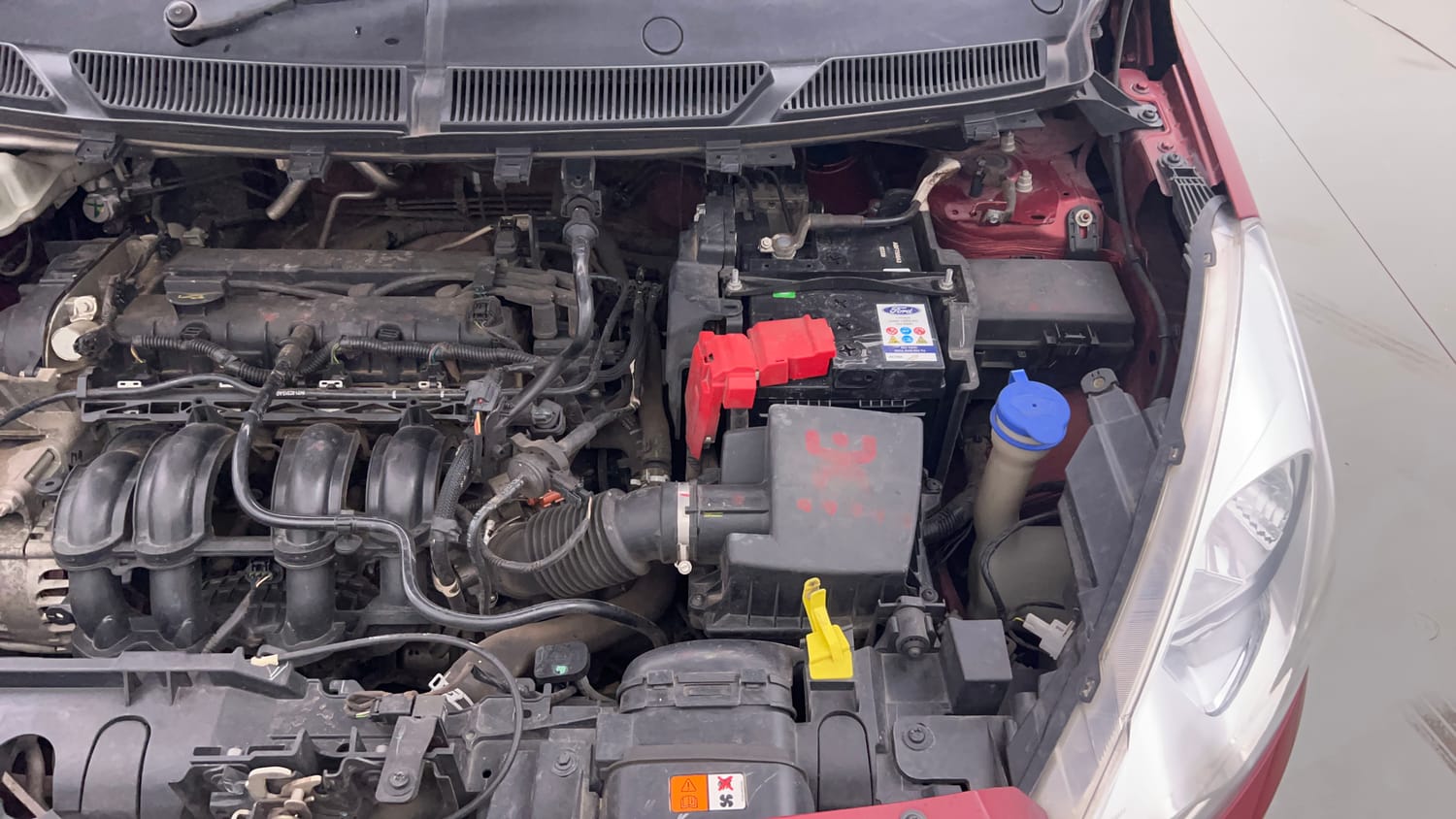 Used 2018 Ford Figo Trend 1.2 Ti-VCT Petrol Manual engine ENGINE LEFT SIDE VIEW
