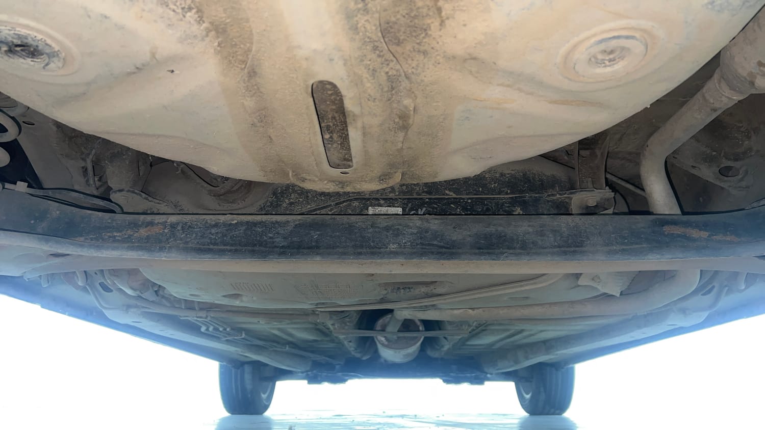 Used 2018 Maruti Suzuki Baleno Zeta 1.2 Petrol Manual extra REAR UNDERBODY VIEW (TAKEN FROM REAR)