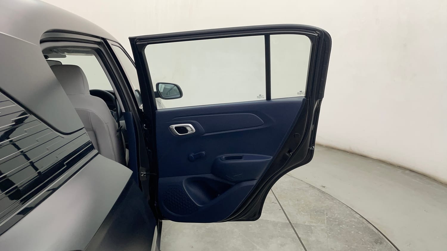 Used 2026 Hyundai Exter 1.2 Kappa Petrol AMT HX 3 Petrol Automatic interior RIGHT REAR DOOR OPEN VIEW