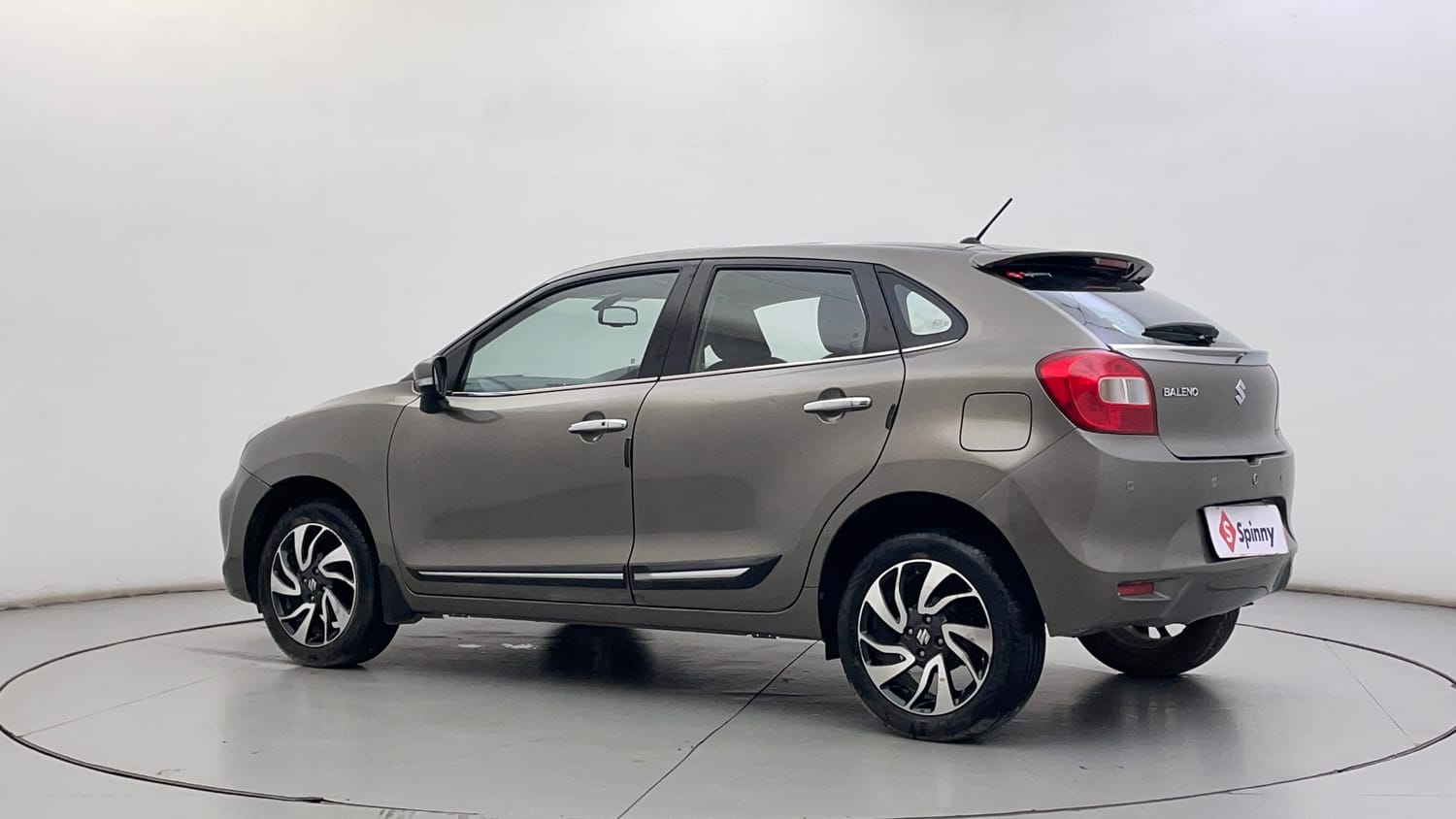 Used 2021 Maruti Suzuki Baleno Zeta Automatic Petrol Automatic exterior LEFT REAR CORNER VIEW
