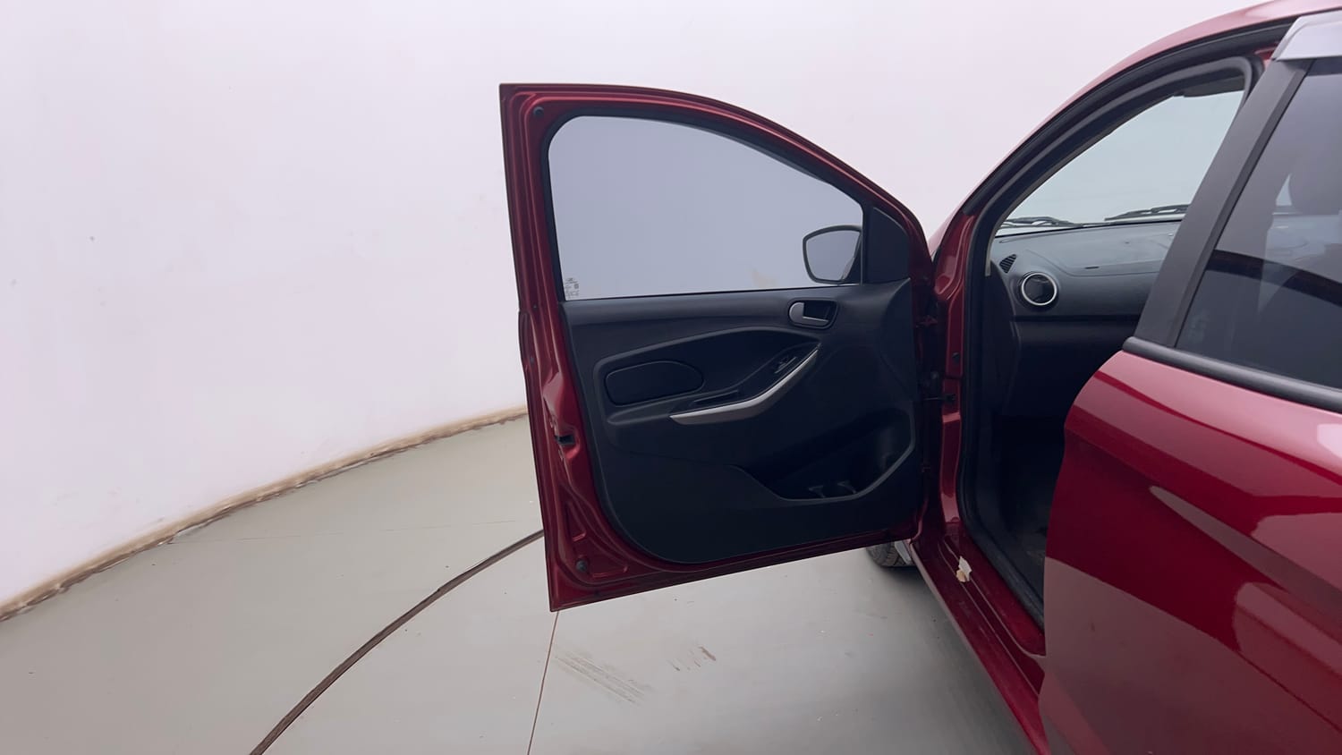 Used 2018 Ford Figo Trend 1.2 Ti-VCT Petrol Manual interior LEFT FRONT DOOR OPEN VIEW