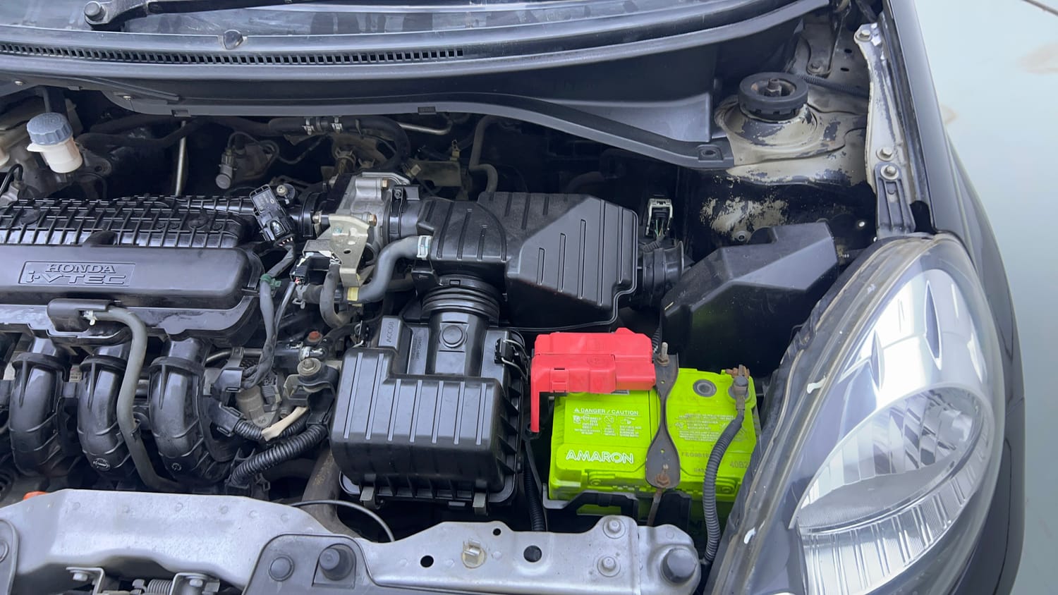 Used 2014 Honda Brio S MT Petrol Manual engine ENGINE LEFT SIDE VIEW