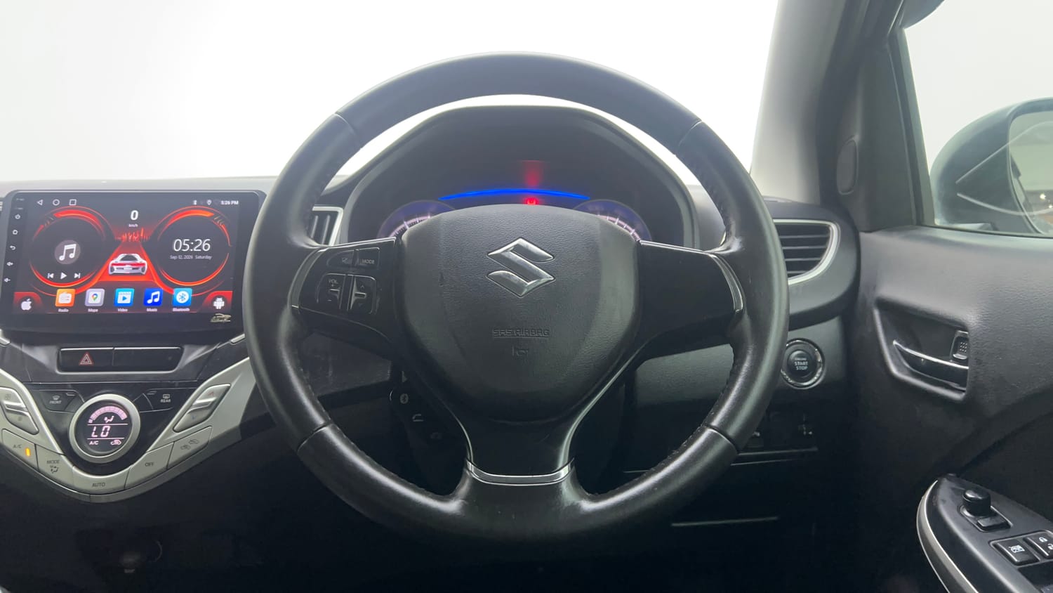 Used 2018 Maruti Suzuki Baleno Zeta 1.2 Petrol Manual interior STEERING VIEW