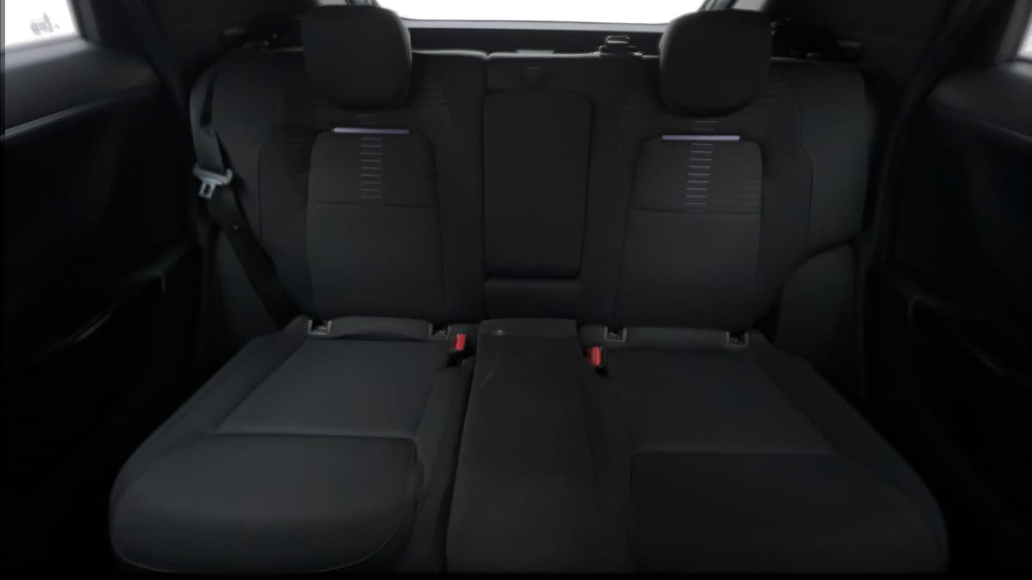 Used 2024 tata Nexon Fearless S 1.2 Revotron Petrol 7DCA Dual Tone Petrol Automatic interior REAR SEAT CONDITION VIEW