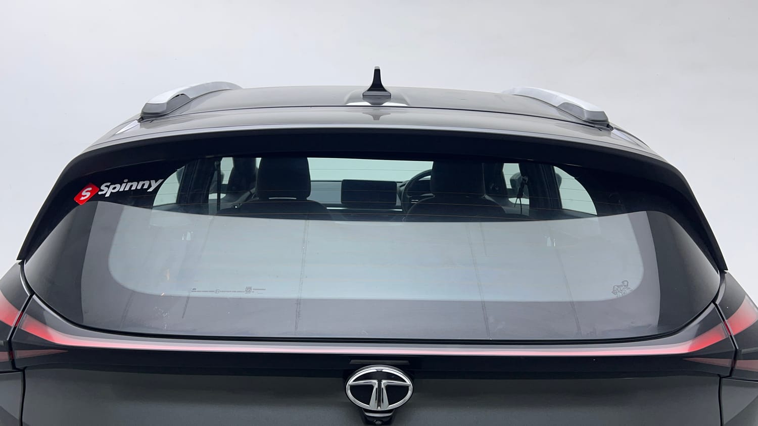 Used 2024 tata Nexon Fearless S 1.2 Revotron Petrol 7DCA Dual Tone Petrol Automatic exterior BACK WINDSHIELD VIEW