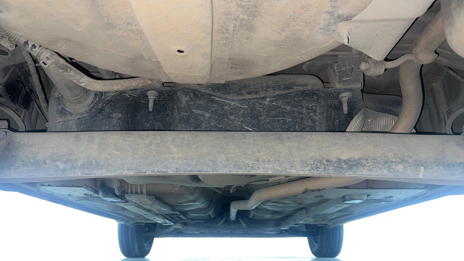 Used 2019 Hyundai Santro Sportz CNG Cng Manual extra REAR UNDERBODY VIEW (TAKEN FROM REAR)