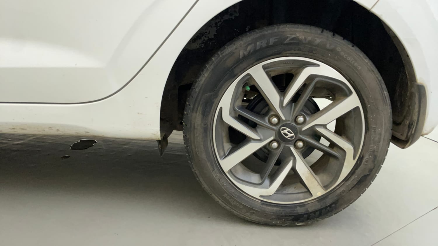 Used 2020 Hyundai Grand i10 Nios Asta 1.2 Kappa VTVT Petrol Manual tyres LEFT REAR TYRE RIM VIEW