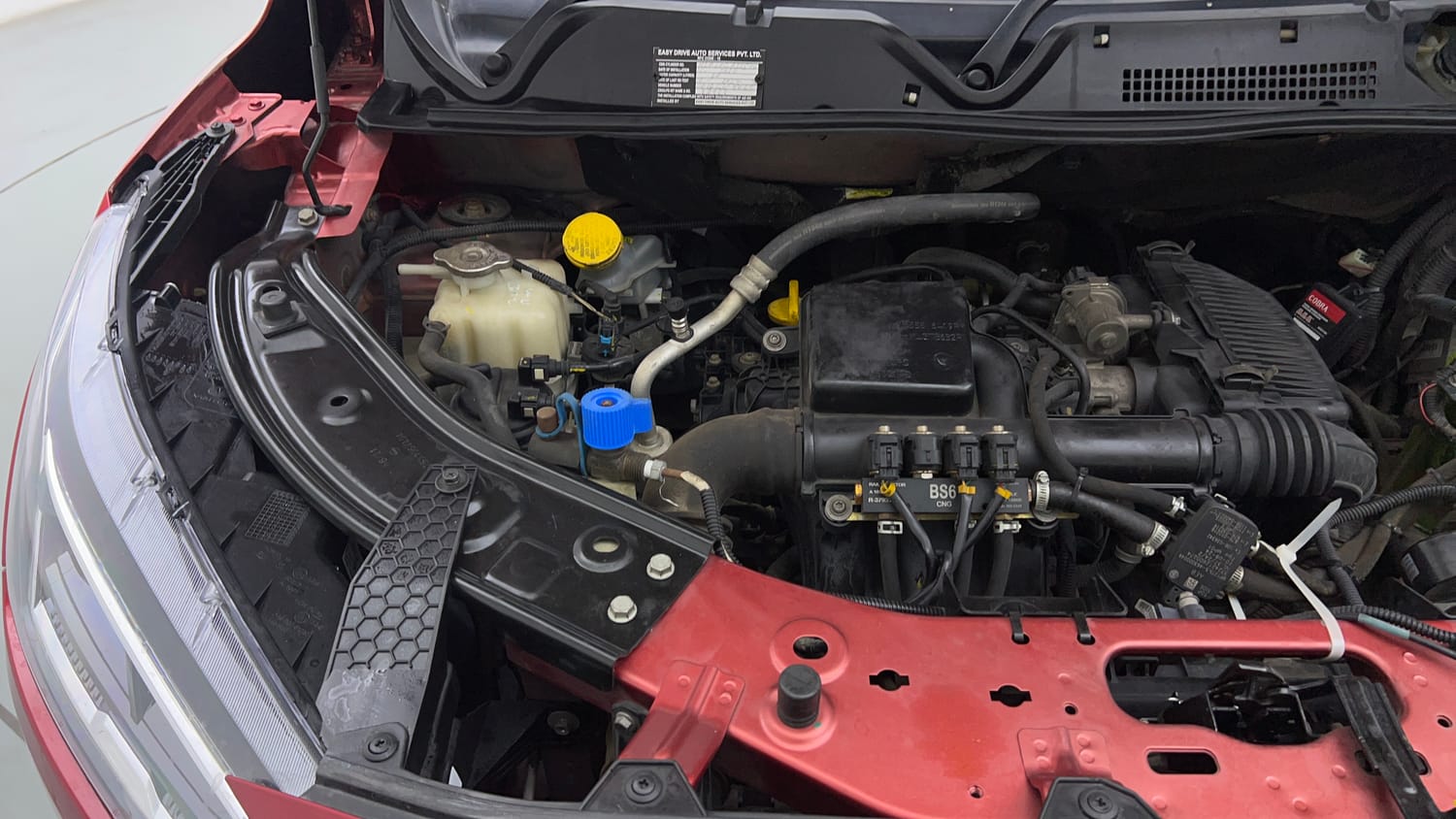 Used 2021 Nissan Magnite XV Premium Petrol + CNG(Outside Fitted) Cng Manual engine ENGINE RIGHT SIDE VIEW