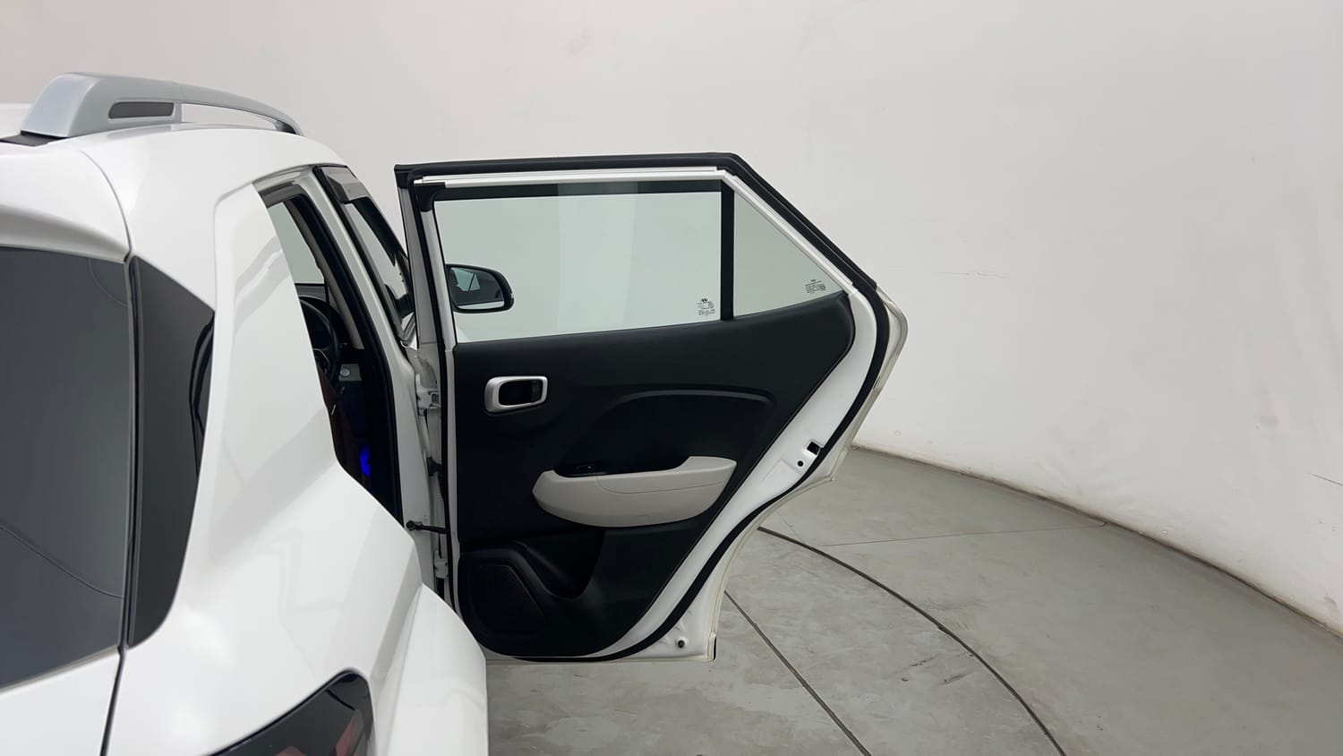 Used 2023 Hyundai Venue SX 1.2 Petrol Petrol Manual interior RIGHT REAR DOOR OPEN VIEW
