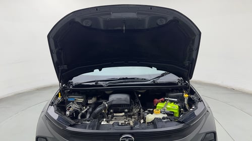 Used 2024 Tata Nexon Creative Plus 1.2 Revotron Petrol 7DCA Petrol Automatic engine ENGINE & BONNET OPEN FRONT VIEW