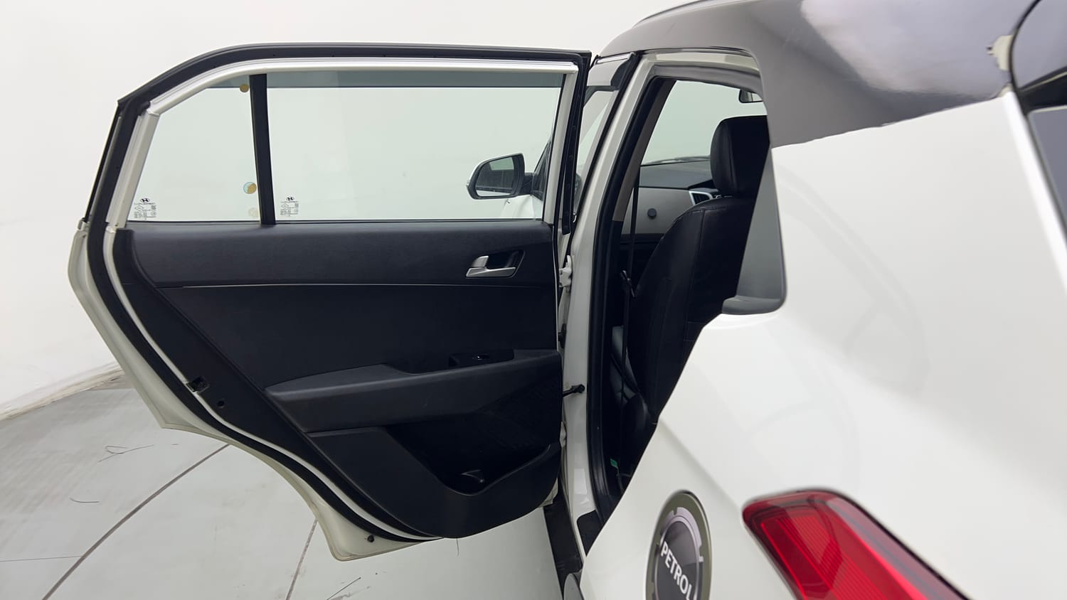 Used 2018 Hyundai Creta SX 1.6 AT Petrol Petrol Automatic interior LEFT REAR DOOR OPEN VIEW