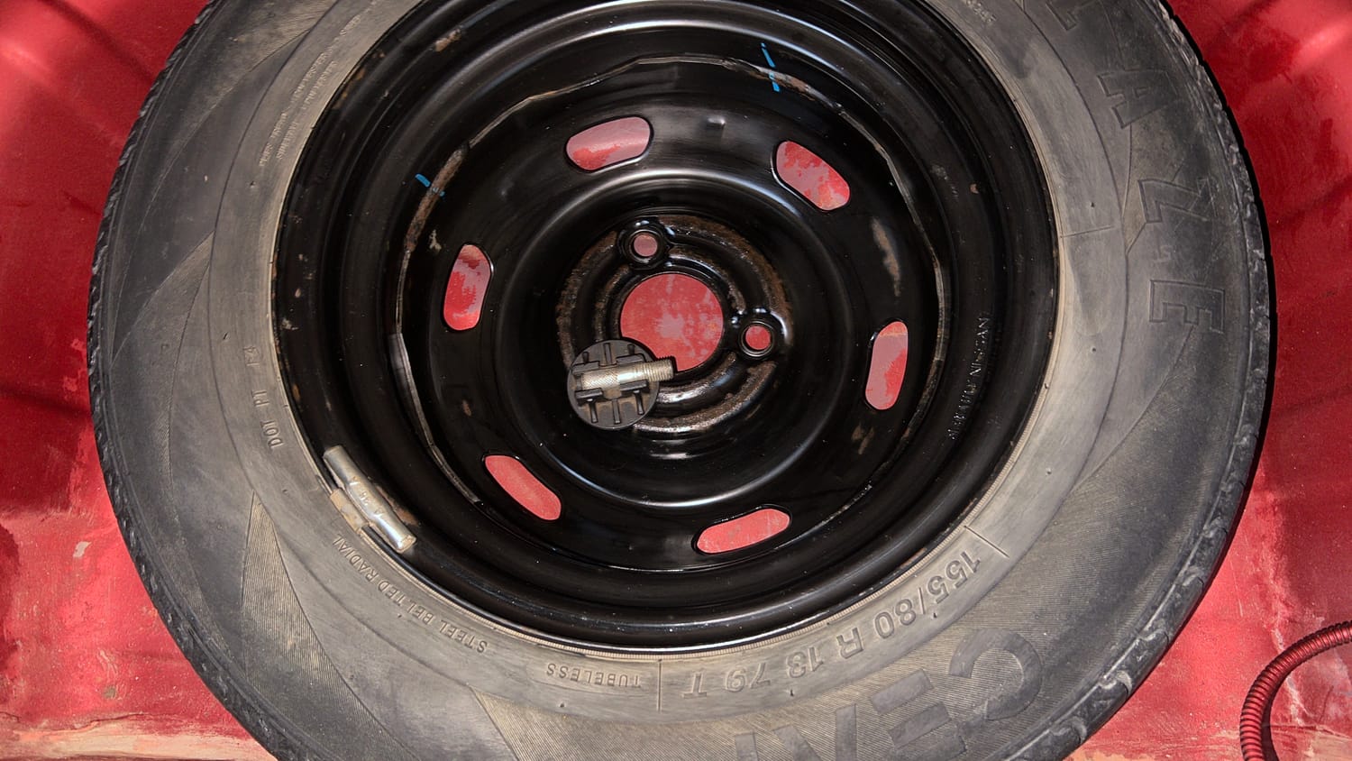 Used 2019 Datsun Redi-GO T (O) Petrol Manual tyres SPARE TYRE VIEW