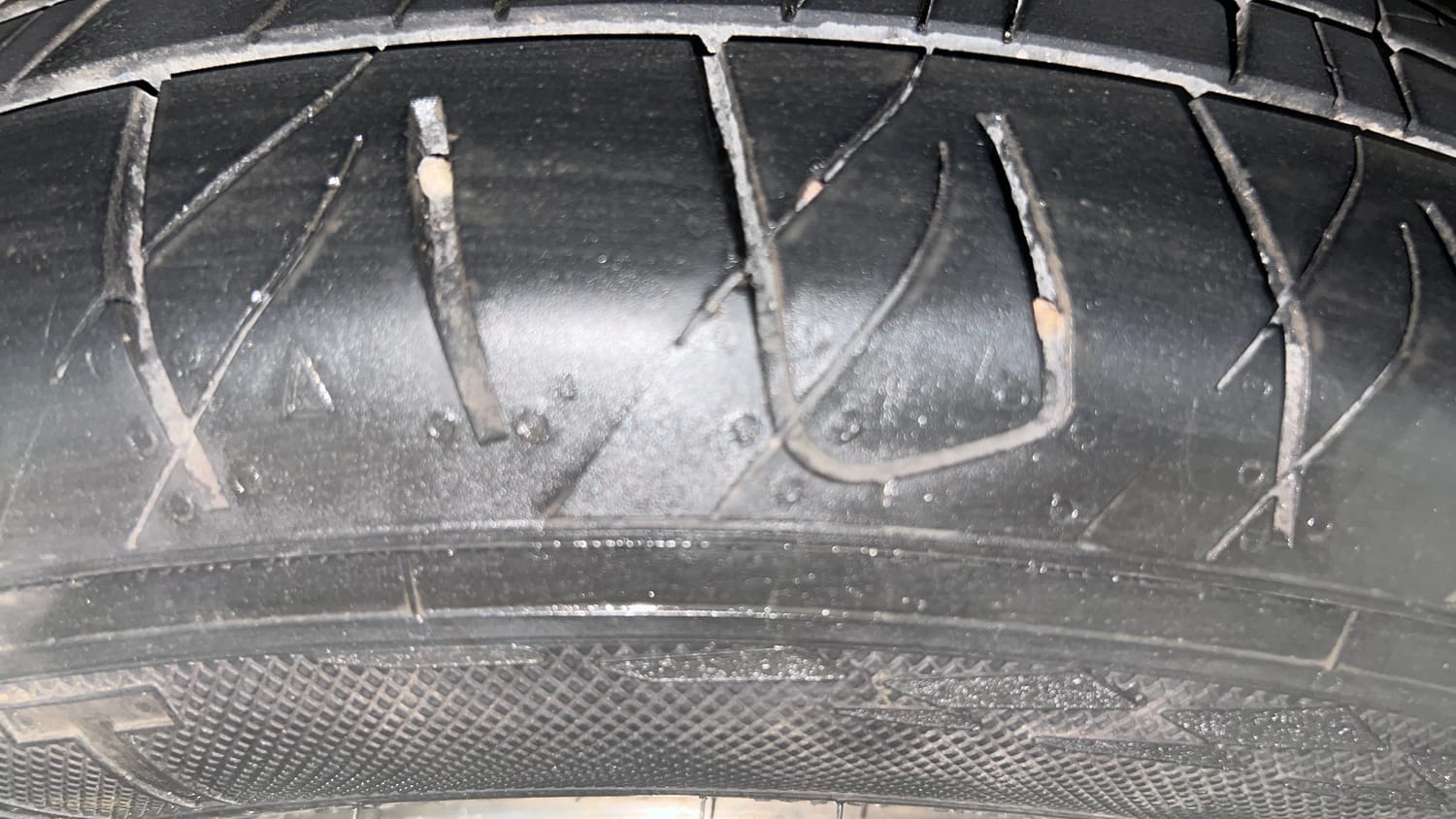Used 2017 Honda WR-V VX MT Diesel Diesel Manual tyres RIGHT FRONT TYRE TREAD VIEW