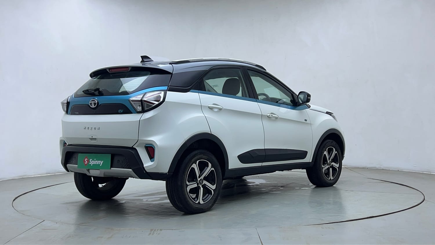 Used 2021 Tata Nexon EV XZ Plus Electric Automatic exterior RIGHT REAR CORNER VIEW