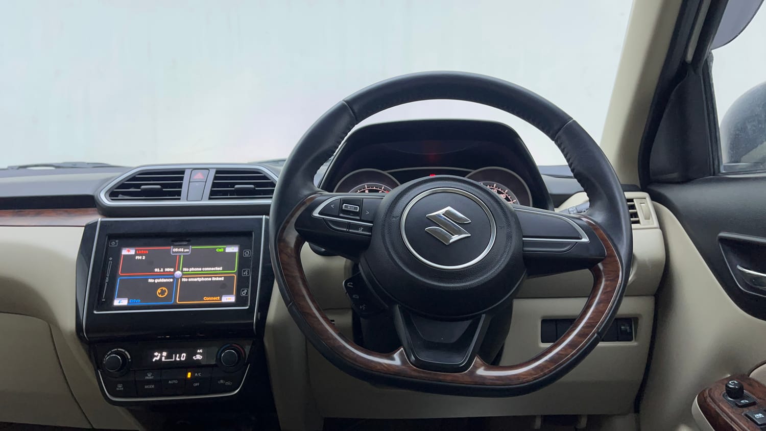 Used 2018 Maruti Suzuki Dzire ZXi Plus AMT Petrol Automatic interior STEERING VIEW