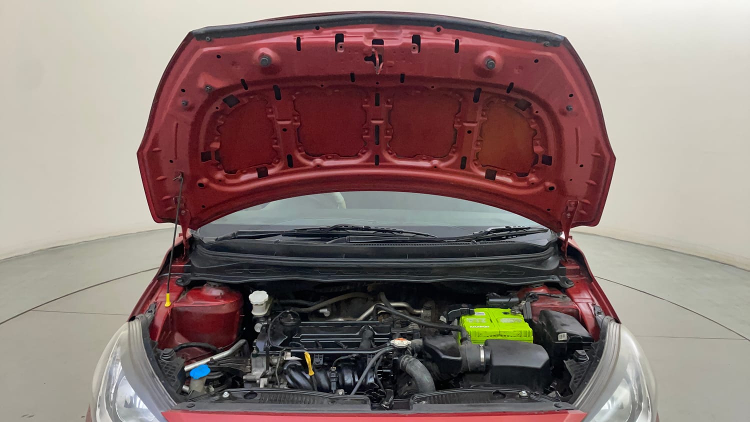 Used 2014 Hyundai i20 Asta 1.2 Petrol Manual engine ENGINE & BONNET OPEN FRONT VIEW