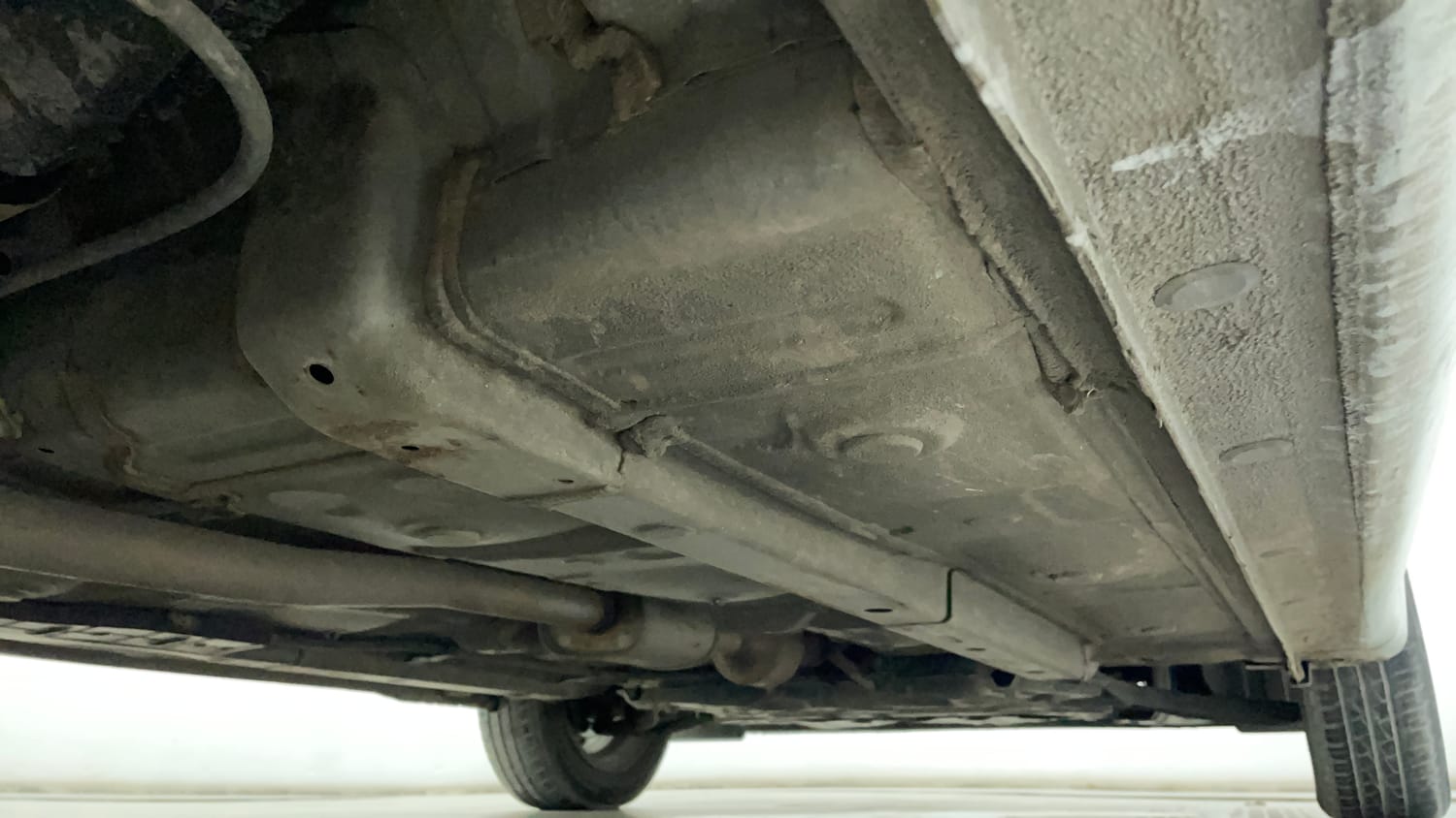 Used 2020 Hyundai Grand i10 Nios Sportz AMT 1.2 Kappa VTVT Petrol Automatic extra REAR RIGHT UNDERBODY VIEW