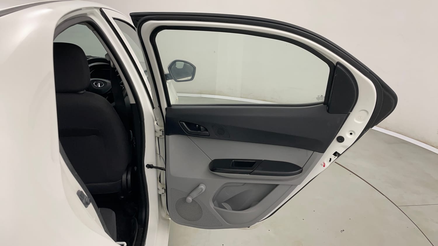Used 2021 Tata Tiago XE Petrol Manual interior RIGHT REAR DOOR OPEN VIEW