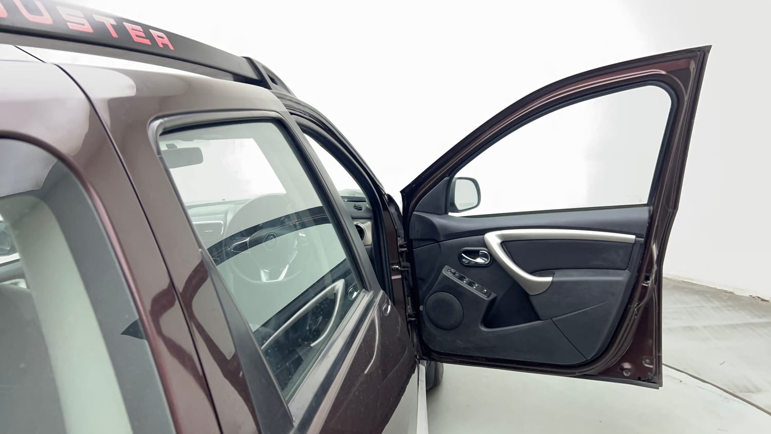 Used 2021 Renault Duster RXZ 1.3 Turbo Petrol CVT Petrol Automatic interior RIGHT FRONT DOOR OPEN VIEW