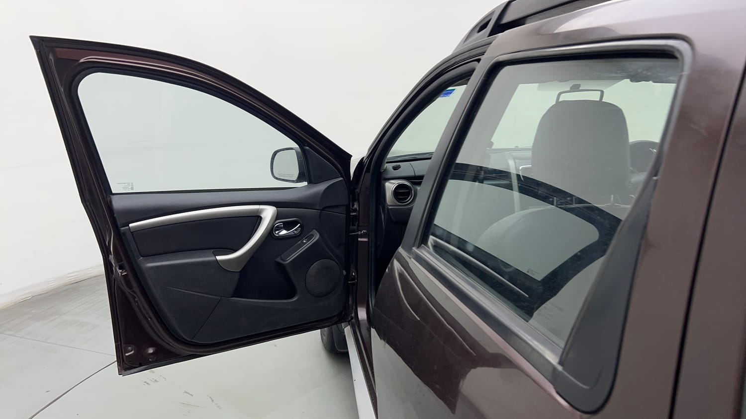 Used 2021 Renault Duster RXZ 1.3 Turbo Petrol CVT Petrol Automatic interior LEFT FRONT DOOR OPEN VIEW