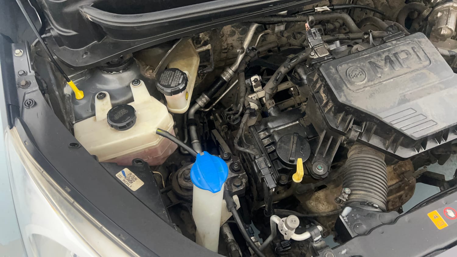 Used 2022 hyundai Santro Sportz Executive CNG Cng Manual engine ENGINE RIGHT SIDE VIEW