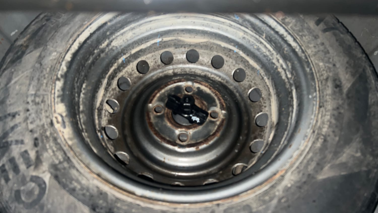 Used 2022 hyundai Santro Sportz Executive CNG Cng Manual tyres SPARE TYRE VIEW