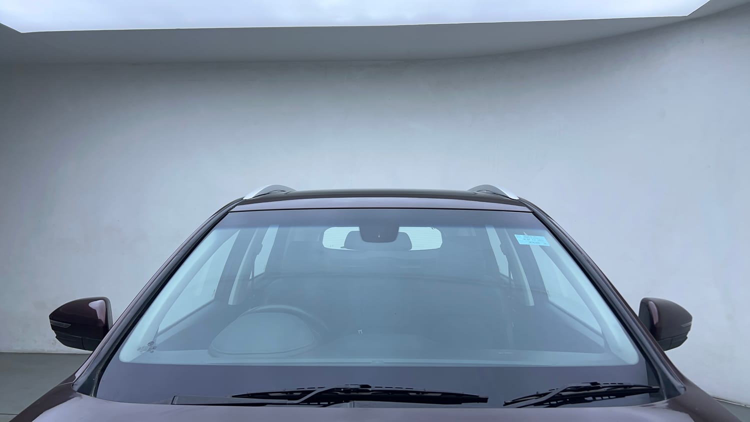 Used 2020 MG Motors Hector Sharp 1.5 DCT Petrol Petrol Automatic exterior FRONT WINDSHIELD VIEW