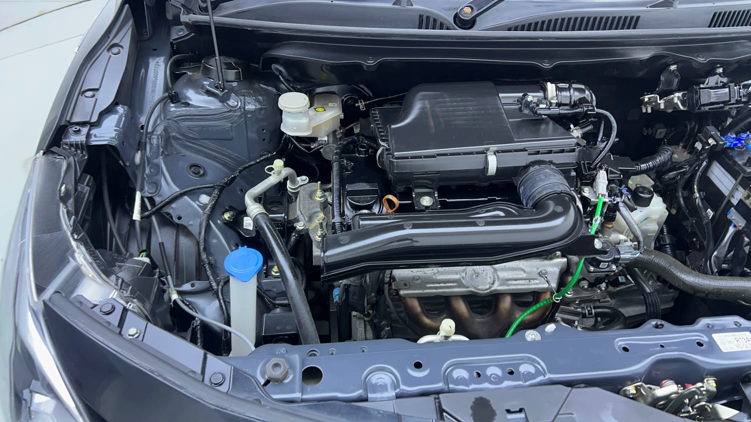 Used 2024 Maruti Suzuki Baleno Alpha AGS Petrol Automatic engine ENGINE RIGHT SIDE VIEW