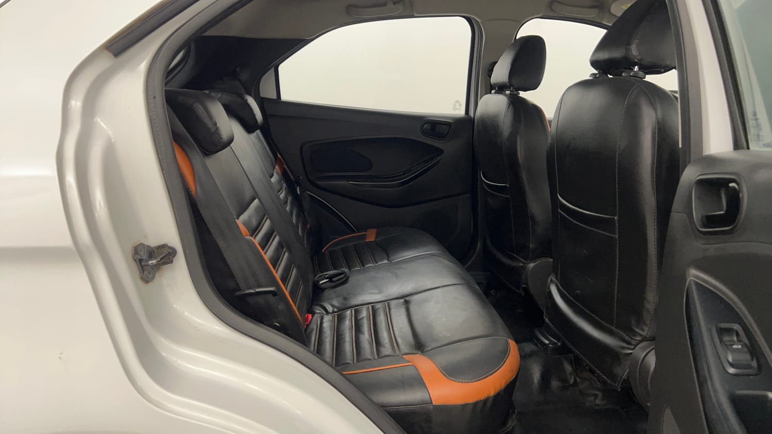 Used 2019 Ford Figo Titanium 1.2 Ti-VCT MT Petrol Manual interior RIGHT SIDE REAR DOOR CABIN VIEW