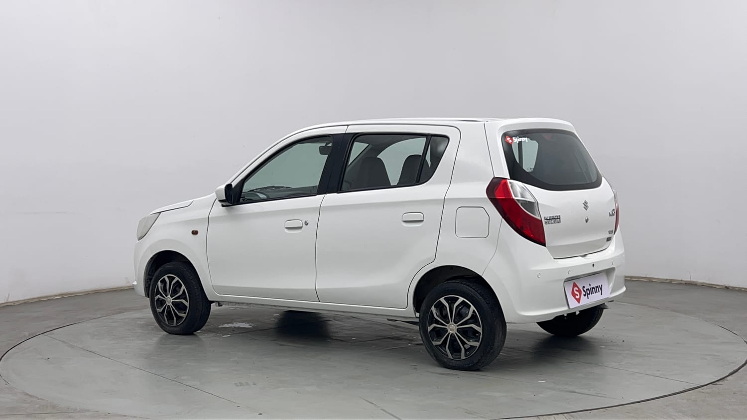 Used 2014 Maruti Suzuki Alto K10 VXi AMT Petrol Automatic exterior LEFT REAR CORNER VIEW