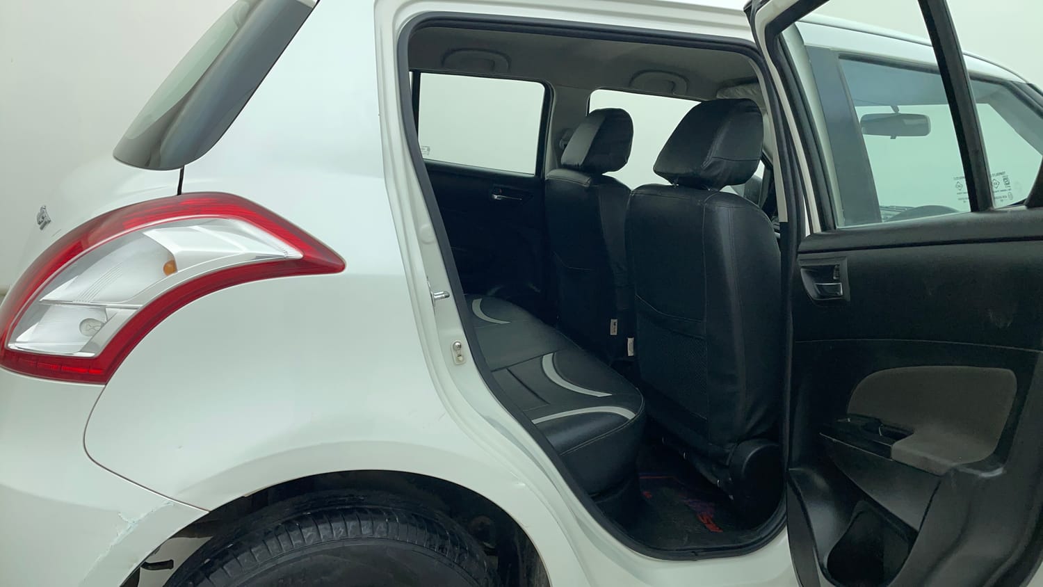 Used 2014 Maruti Suzuki Swift VXi Petrol Manual interior RIGHT SIDE REAR DOOR CABIN VIEW