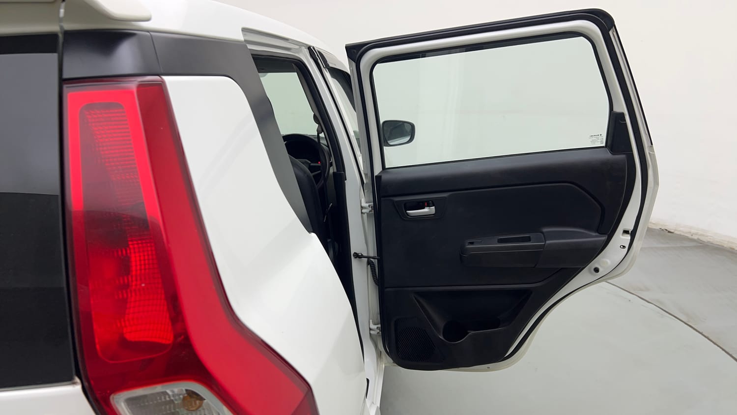 Used 2024 Maruti Suzuki Wagon R VXI 1.0 Petrol Manual interior RIGHT REAR DOOR OPEN VIEW