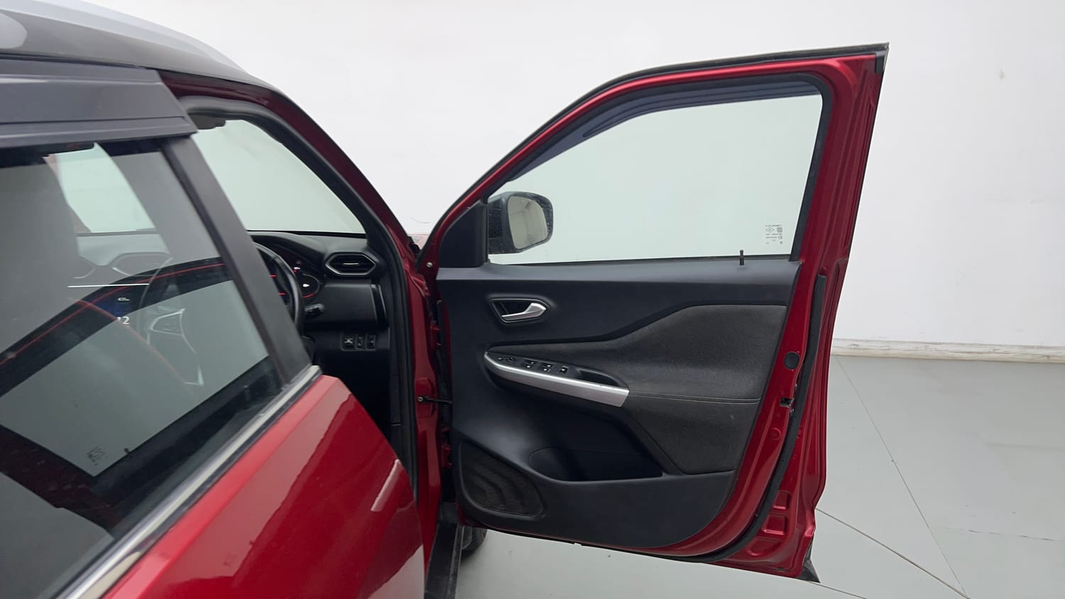 Used 2021 Nissan Magnite XV Premium Petrol + CNG(Outside Fitted) Cng Manual interior RIGHT FRONT DOOR OPEN VIEW