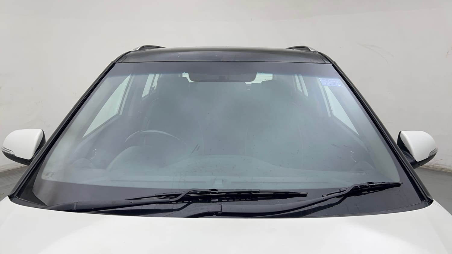 Used 2018 Hyundai Creta SX 1.6 AT Petrol Petrol Automatic exterior FRONT WINDSHIELD VIEW