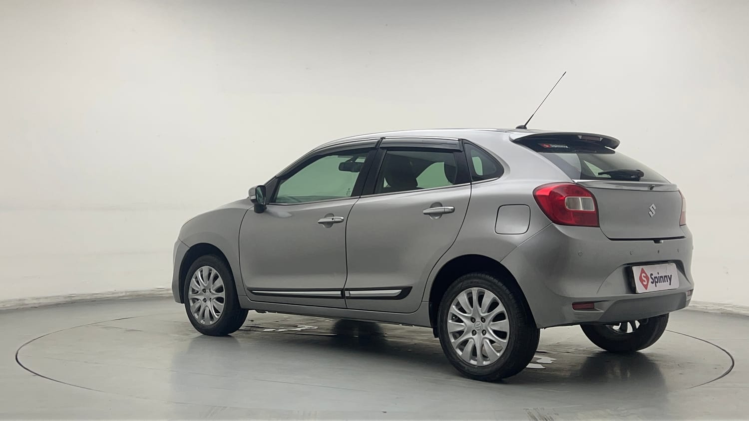 Used 2018 Maruti Suzuki Baleno Zeta 1.2 Petrol Manual exterior LEFT REAR CORNER VIEW