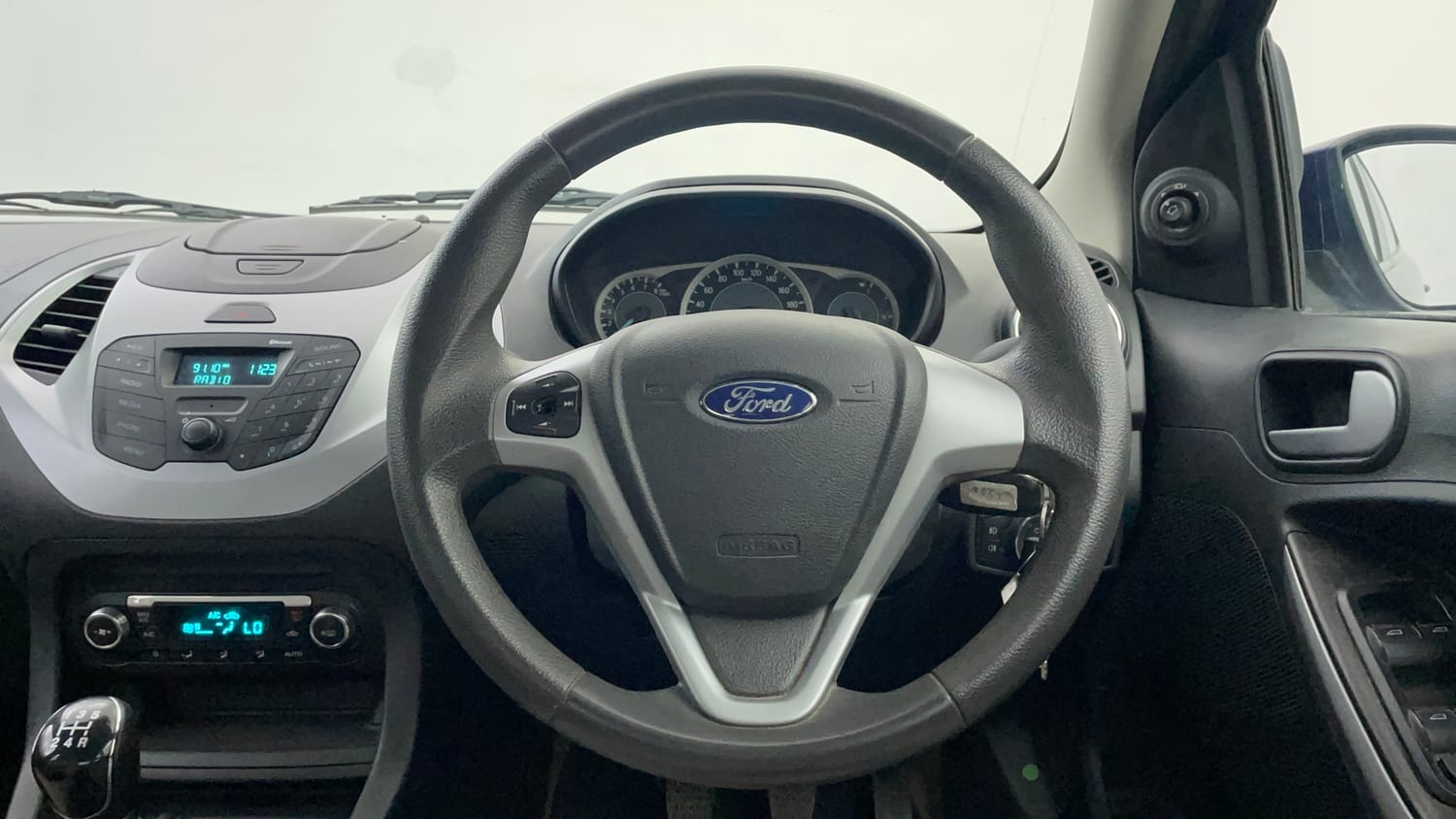 Used 2016 Ford Figo Titanium 1.2 Ti-VCT Petrol Manual interior STEERING VIEW