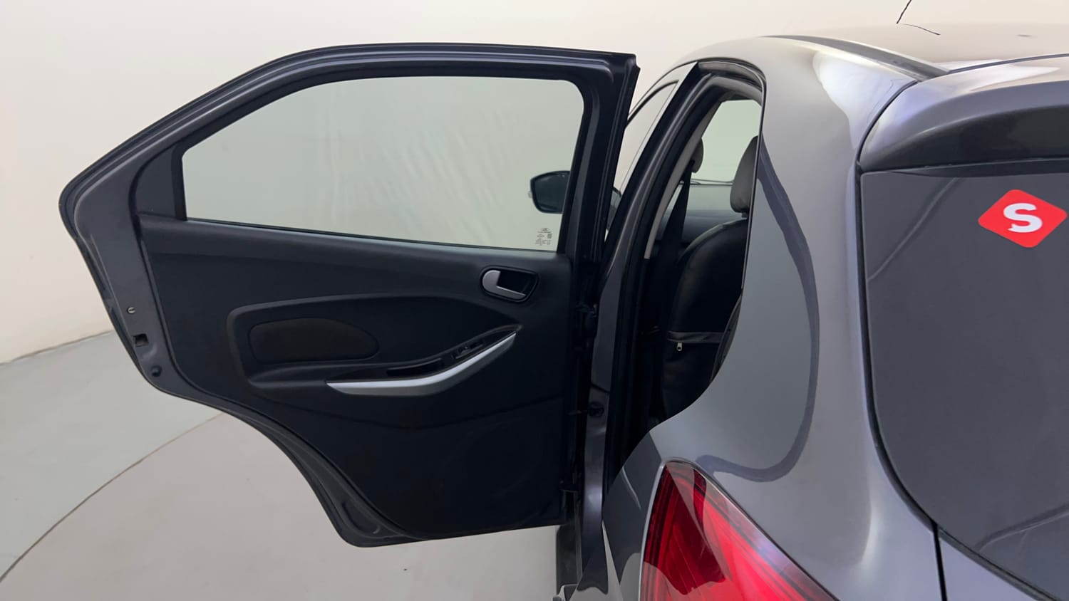 Used 2016 Ford Figo Titanium 1.5 Ti-VCT AT Petrol Automatic interior LEFT REAR DOOR OPEN VIEW