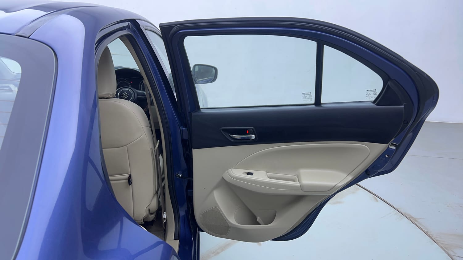Used 2017 Maruti Suzuki Dzire ZXi Plus AMT Petrol Automatic interior RIGHT REAR DOOR OPEN VIEW