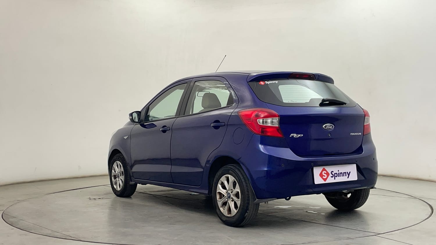 Used 2016 Ford Figo Titanium 1.2 Ti-VCT Petrol Manual exterior LEFT REAR CORNER VIEW