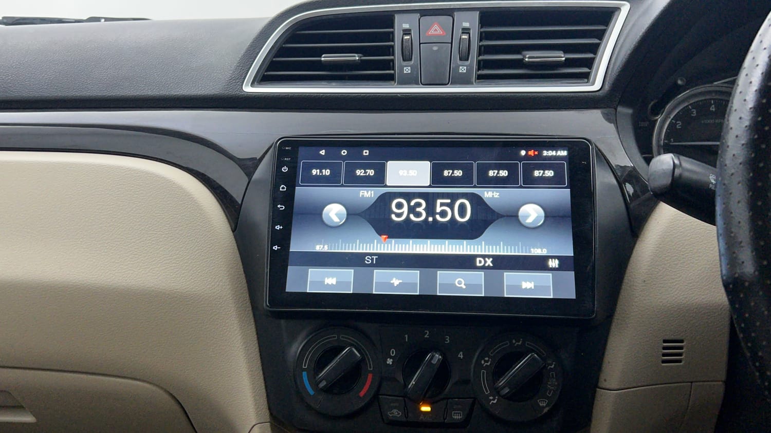Used 2018 Maruti Suzuki Ciaz Sigma 1.4 MT Petrol Manual interior MUSIC SYSTEM & AC CONTROL VIEW