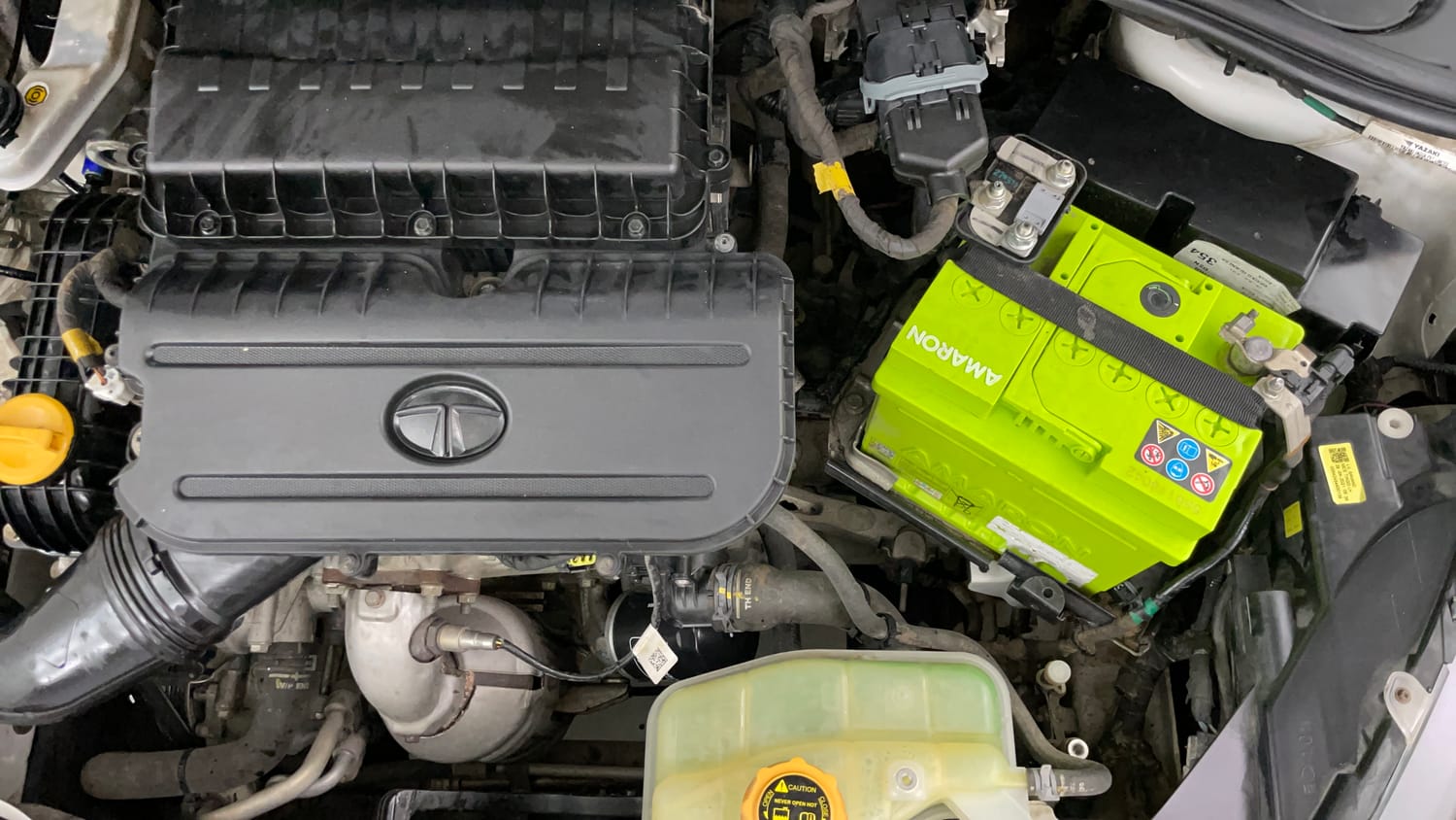 Used 2021 Tata Tiago XE Petrol Manual engine ENGINE LEFT SIDE VIEW
