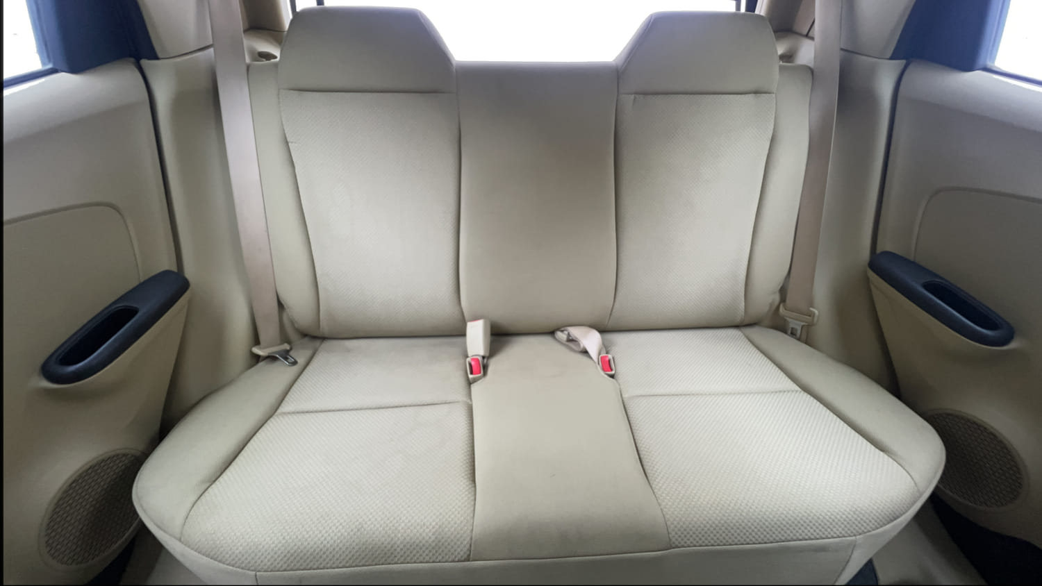 Used 2014 Honda Brio S MT Petrol Manual interior REAR SEAT CONDITION VIEW