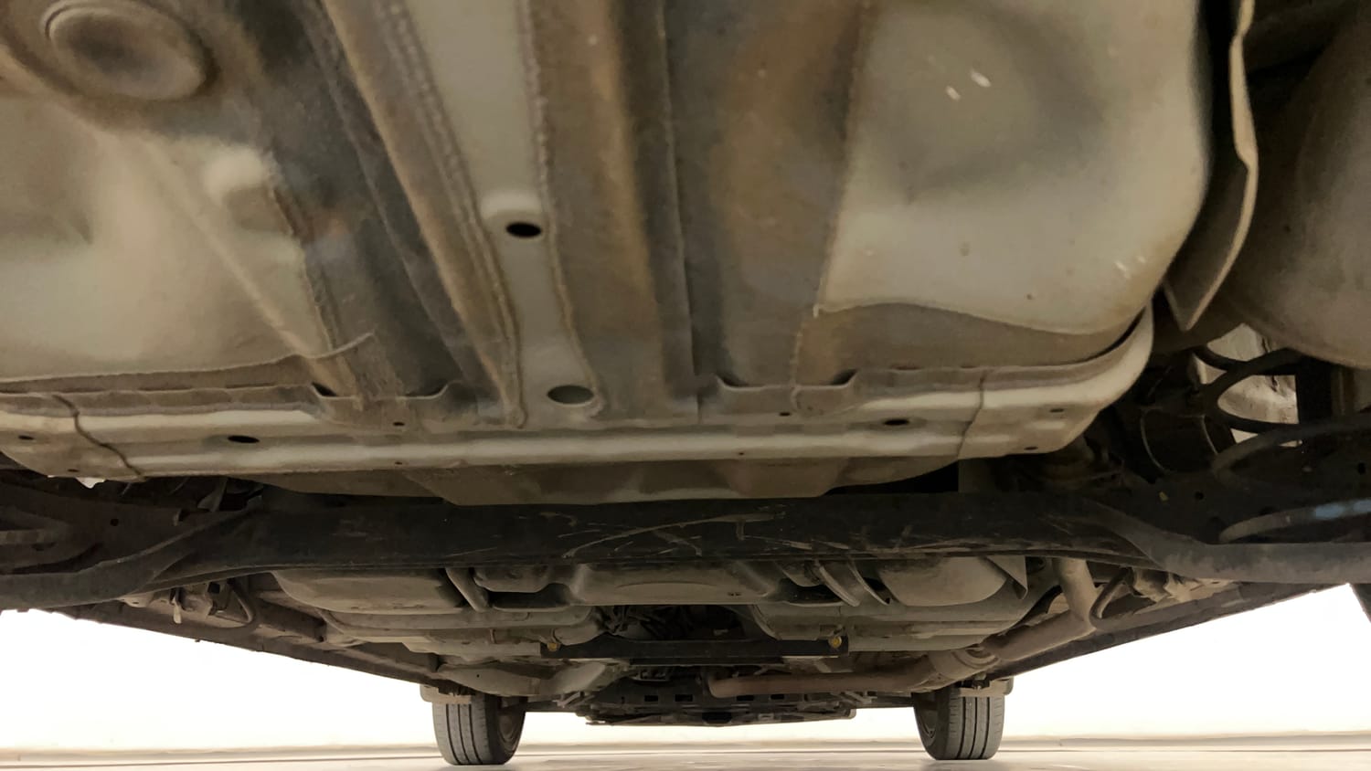 Used 2023 Honda City ZX CVT Petrol Petrol Automatic extra REAR UNDERBODY VIEW (TAKEN FROM REAR)
