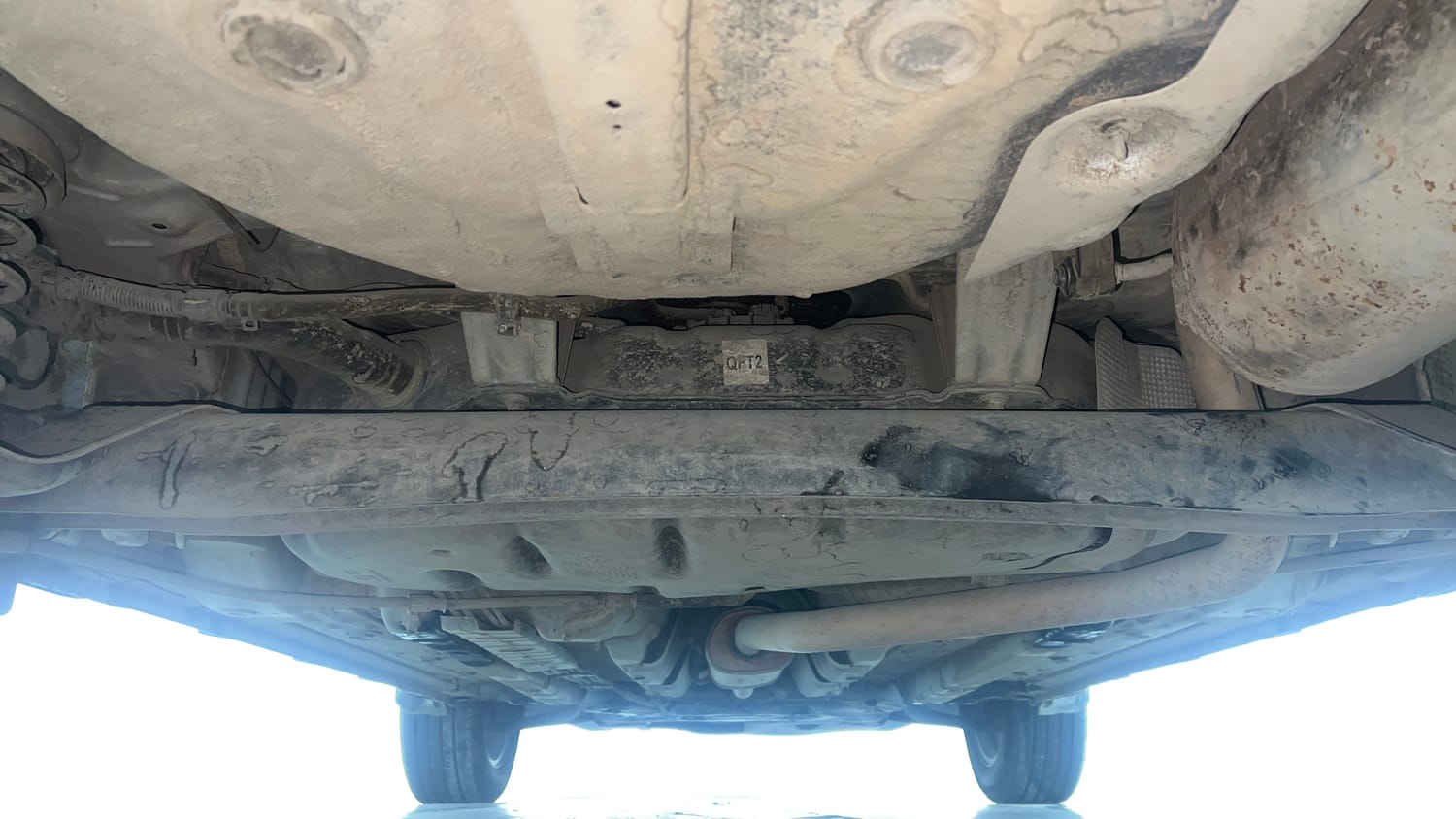 Used 2020 hyundai Venue SX 1.0 Turbo Petrol Petrol Manual extra REAR UNDERBODY VIEW (TAKEN FROM REAR)