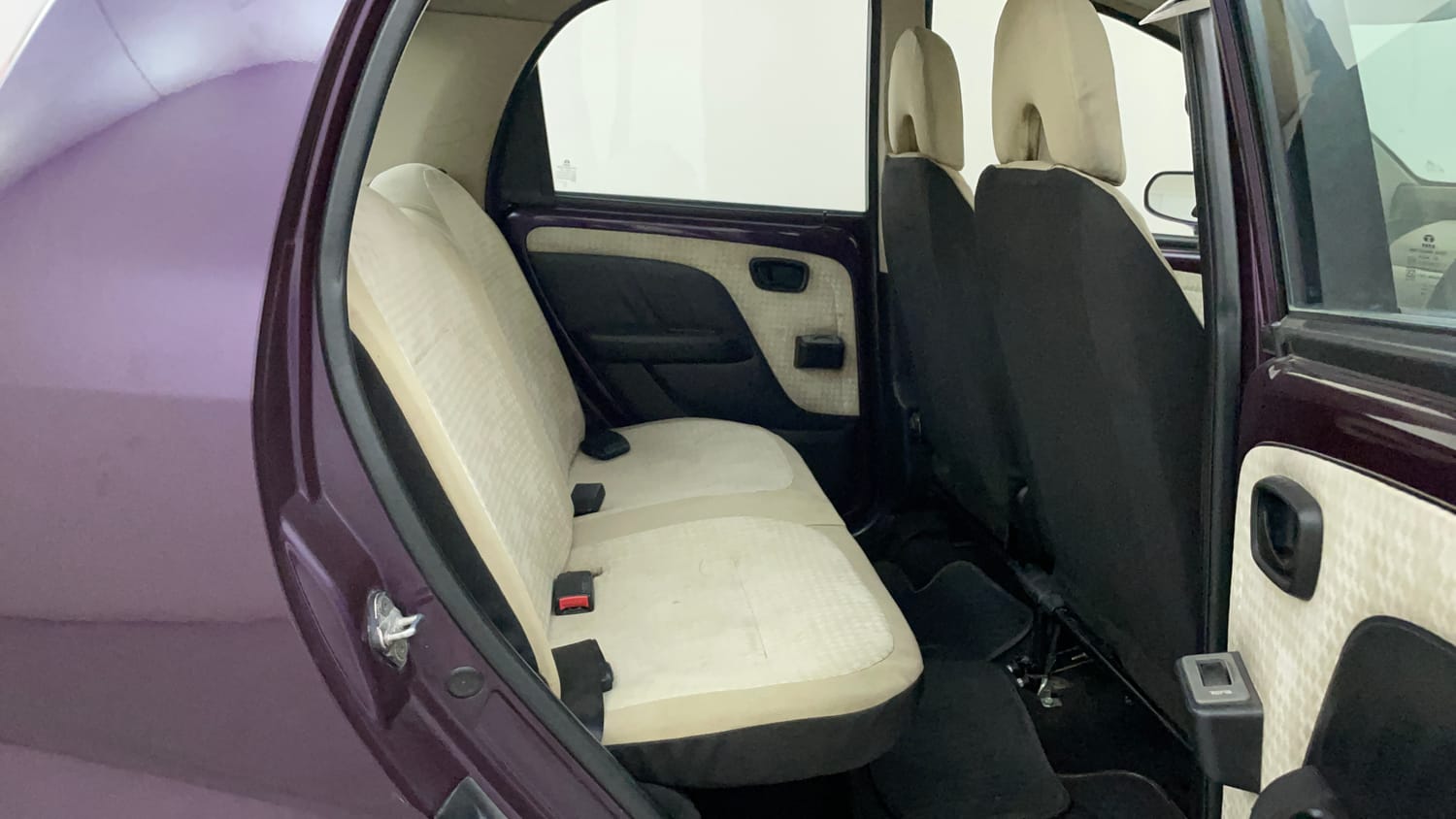 Used 2015 Tata Nano Twist XT Petrol Manual interior RIGHT SIDE REAR DOOR CABIN VIEW