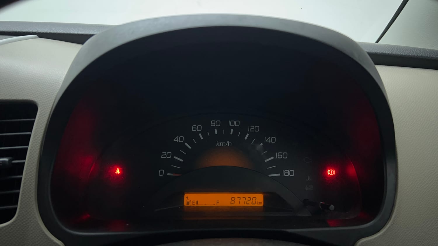 Used 2015 Maruti Suzuki Wagon R LXI CNG Cng Manual interior CLUSTERMETER VIEW
