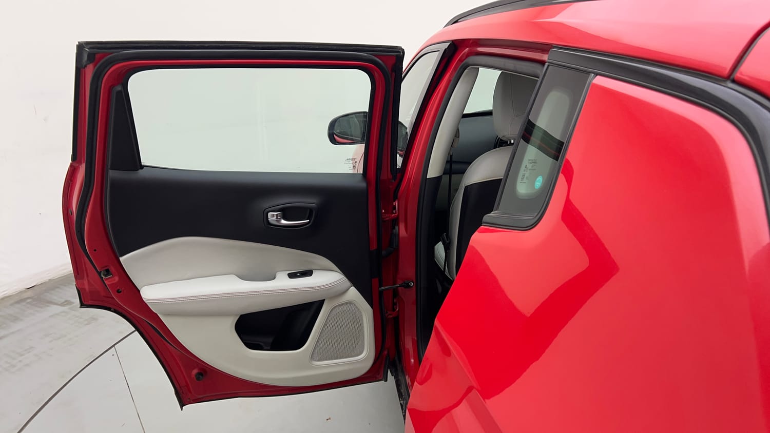 Used 2020 Jeep Compass Sport Plus 1.4 Petrol Petrol Manual interior LEFT REAR DOOR OPEN VIEW