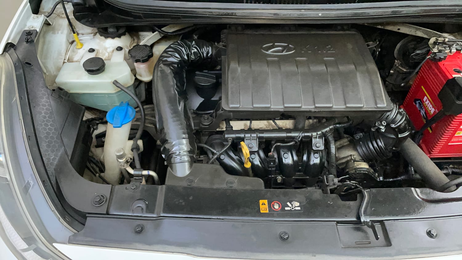 Used 2020 Hyundai Grand i10 Nios Asta 1.2 Kappa VTVT Petrol Manual engine ENGINE RIGHT SIDE VIEW