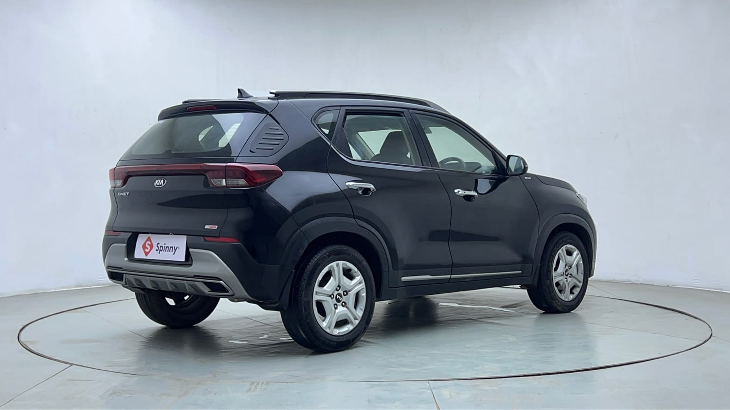 Used 2020 Kia Sonet HTX 1.0 iMT Petrol Manual exterior RIGHT REAR CORNER VIEW